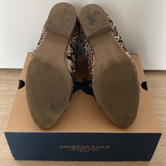 American Eagle Women’s Navy Printed Booties US 9 in Box - Picture 6 of 7